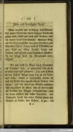 Zwey und dreysigster Brief
