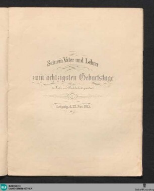 Acht Kinderlieder mit leichter Clavier- und Violin-Begleitung : Op. 138. Sechstes Heft der Kinderlieder