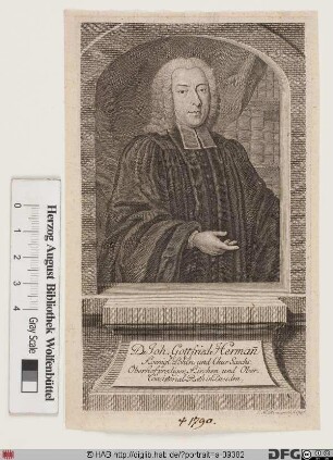 Bildnis Johann Gottfried Hermann