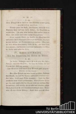 IV. Hauptabschnitt.