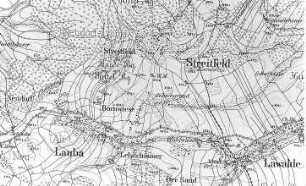 Lawalde-Lauba. Meßtischblatt, Sekt. Neusalza, 1883