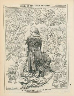 A parliamentary pantomime opening