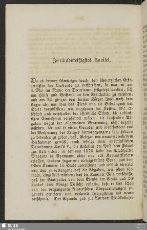 Zweiunddreißigstes Capitel