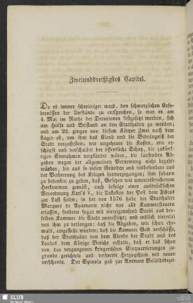 Zweiunddreißigstes Capitel