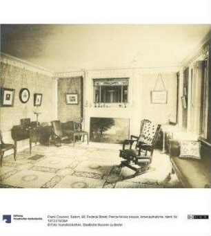 Salem, 80, Federal Street, Peirce-Nicols House, Innenaufnahme