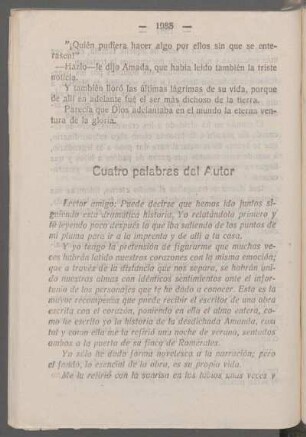 Cuatro palabras del autor