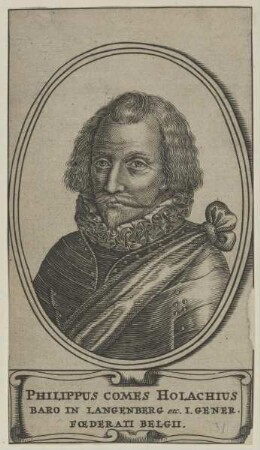 Bildnis des Philippus Holachius