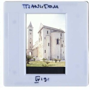 Trani, Kathedrale San Nicola Pellegrino : Ansicht von Südost