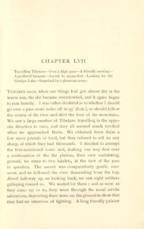 Chapter LVII. Travelling Tibetans ...