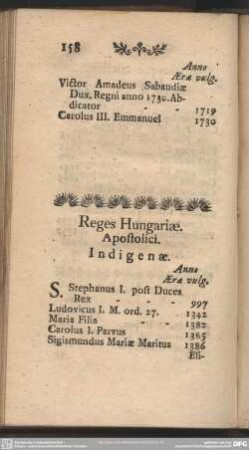 Reges Hungariae