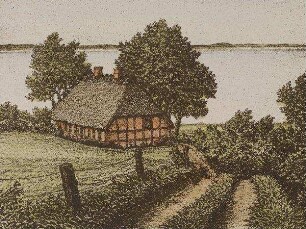 "Fischerhaus an der Schlei."