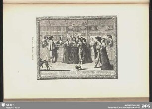 Die Edelleute im Modesalon "La Galerie du Palais"