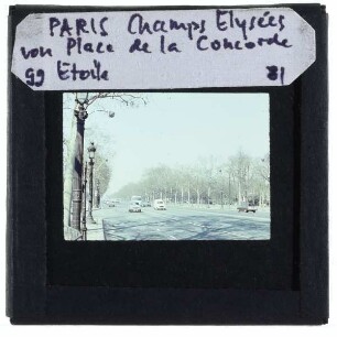 Paris, Champs-Élysées,Paris, Place de la Concorde,Paris, Place de l'Étoile / Place Charles-de-Gaulle