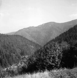 (AM): Seitental der Schwarzwaldbahn bei AM