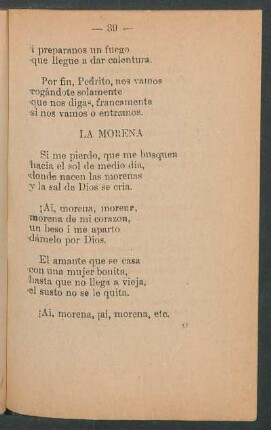La morena