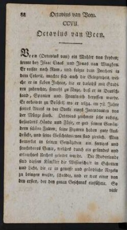 CCVII. Octavius van Veen