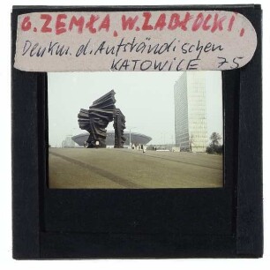 Katowice, Denkmal für die Schlesischen Aufständischen