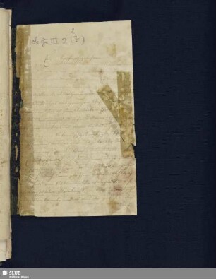 Nr.2) Brief Franz Bernhard von Bucholtz an A. W. Schlegel; dat. Wien, 25.03.1829.