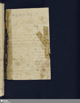Nr.2) Brief Franz Bernhard von Bucholtz an A. W. Schlegel; dat. Wien, 25.03.1829.