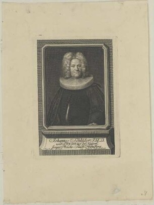 Bildnis des Johannes Schlüter