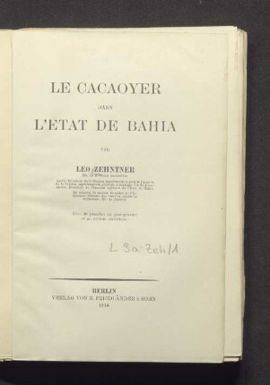 Le cacaoyer dans l'État de Bahia