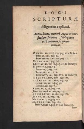 Loci scripturae diligentius explicati.