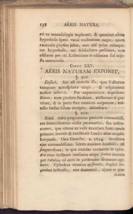 Caput XXV. Aeris Naturam Exponit