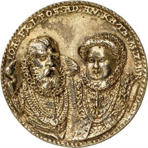 Rapusch, Heinrich (?): Markgraf Joachim Friedrich und Katharina