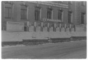 Teile von 280er Straße (26.01.1963); SM- Ofenkammern (29.01.1963); Stallbau Possendorf (29.01.1963); Aufsteller am Klubhaus (16.02.1963); Aufsteller (02.03.1963)