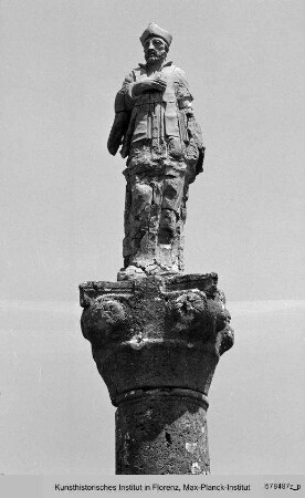 Statuen der Heiligen Justus, Clemens, Linus und Leo der Große - Statuen der Heiligen Giusto, Clemente, Lino und Leone