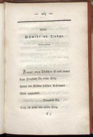 XXIV. Schmidt an Tiedge.