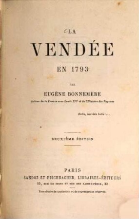 La Vendée en 1793