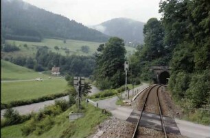 Schenkenzell; Schiltach: Bahnstrecke im Kinzigtal