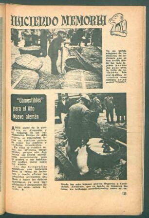 Haciendo memoria: "Comestibles" para el Año Nuevo alemán