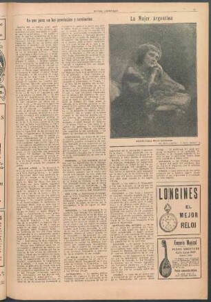 La mujer argentina [Fotografía] : Señorita Susana Blanco Cambaceres