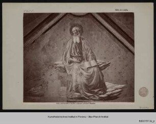 Freskenzyklus : Hauptraum : Die vier Evangelisten mit ihren Symbolen und das Lamm Gottes