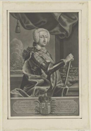 Bildnis des Königs Karl IV. von Neapel und Sizilien