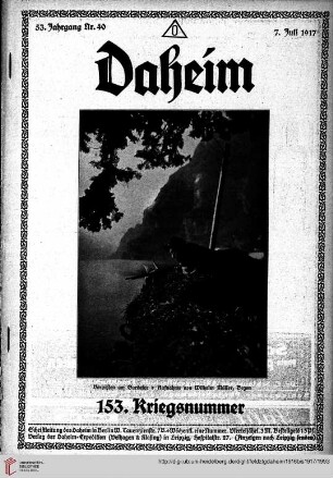 Hefte 40-43, Juli 1917