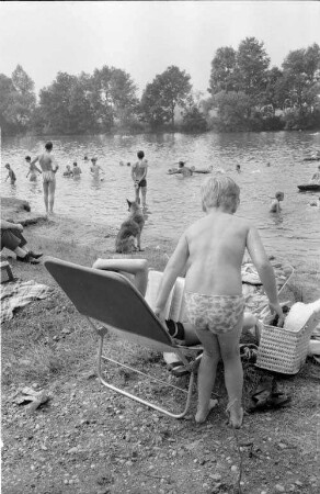 Hitzeperiode im Sommer 1969.