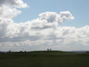 Der Hill of Tara, einstiger Sitz irischer Hochkönige. Ausgrabungsstätte nahe Dublin