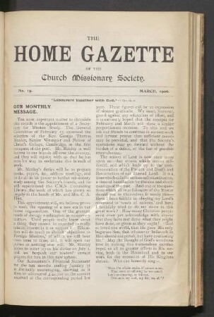 No. 15. March, 1906