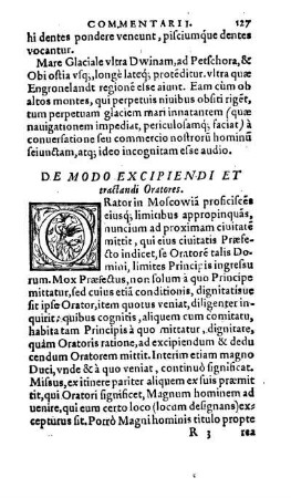 De Modo Excipiendi et tractandi Oratores