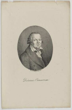 Bildnis des Dominic Cimarosa