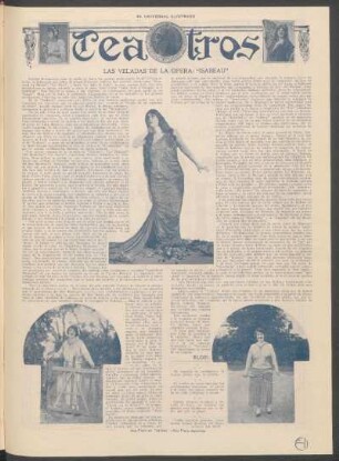 Teatros : Las veladas de la ópera: "Isabeau"