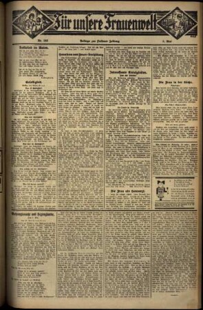 Dritte Ausgabe vom Samstag, den 03. Mai 1930.