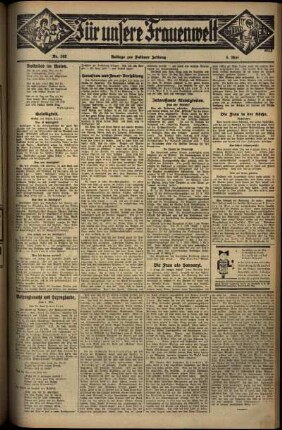 Dritte Ausgabe vom Samstag, den 03. Mai 1930.