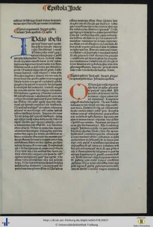 Epistola beati Jude apostoli