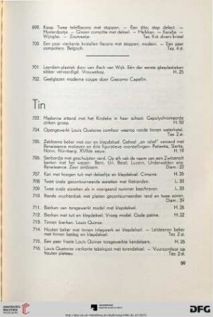 Tin (Nr. 703-746)