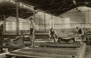 Lederfabrikation, Lederwerke Stecher, Freiberg