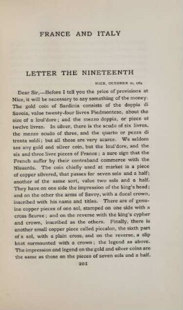 Letter the nineteenth